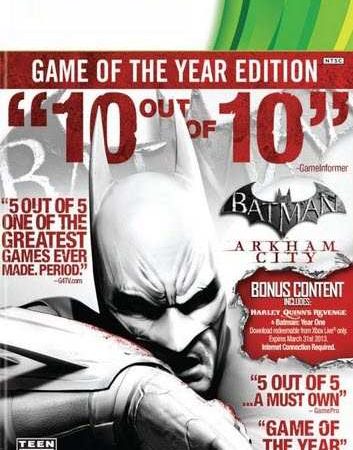 Batman Arkham City Game of the Year Edition Free Download